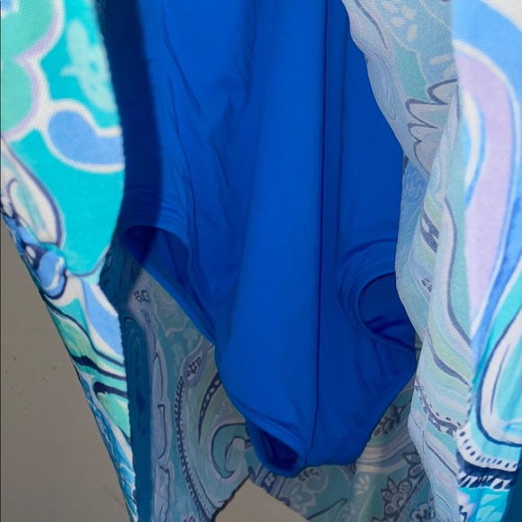 Beach House Paradise Peri Tankini Swimsuit Blue - Picture 8 of 8